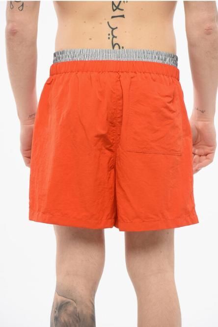 [NB22] 보테가 베네타 남성 수영복 Swimshorts with Double layered Detail 629267