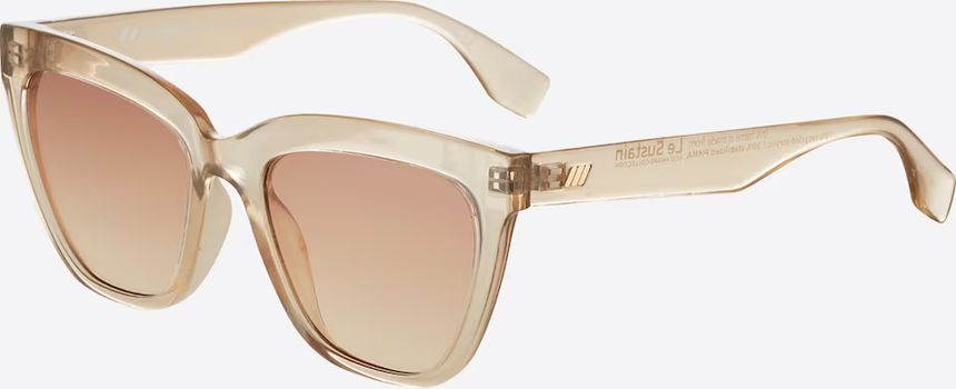 LE SPECS 선글라스 ENTHUSIPLASTIC, 라이트 브라운 LE SPECS Sunglasses ENTHUSIPLASTIC in Light Brown