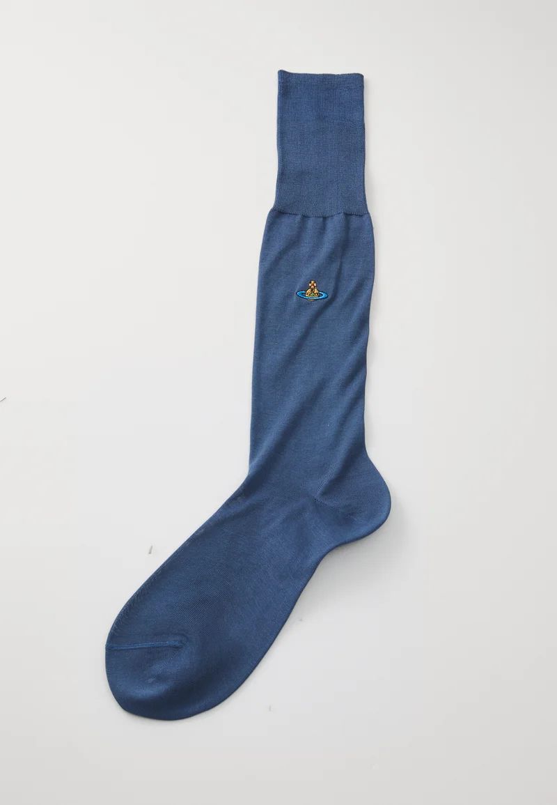 VIVIENNE WESTWOOD 니하이 유니섹스 - 니하이 양말 - 블루 VIVIENNE WESTWOOD
KNEE HIGH UNISEX - KNEE HIGH SOCKS - BLUE
