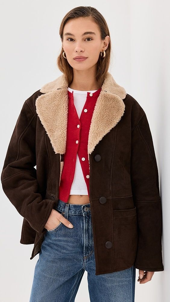 베다 루카 스웨이드 재킷 Veda Luca Suede Jacket