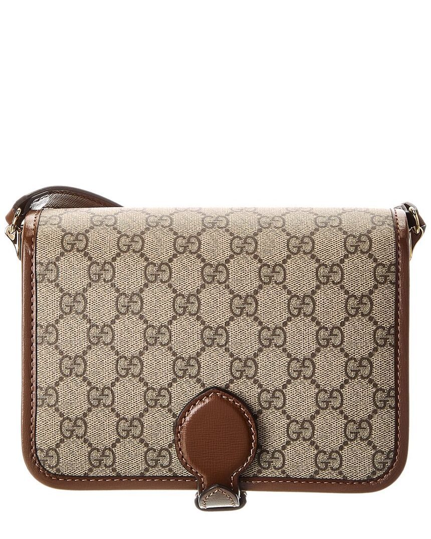 구찌(Gucci) | 인터로킹 G 미니 GG 슈프림 캔버스 & 레더 크로스바디 Interlocking G Mini Gg Supreme Canvas & Leather Crossbody... 