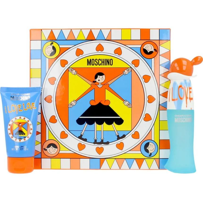 여성용 2피스 저렴하고 세련된 I Love Love 향수 세트 2 Piece Cheap & Chic I Love Love Perfume Set For Women