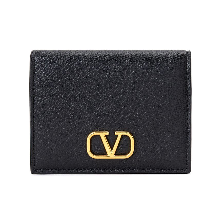 VALENTINO｜HALF-LENGTH WALLETS (6W0P0R39 SNP 0NO / 6W2P0 Valentino V Logo Signature Women's Wallet 6W2P0R39SNP 0NO