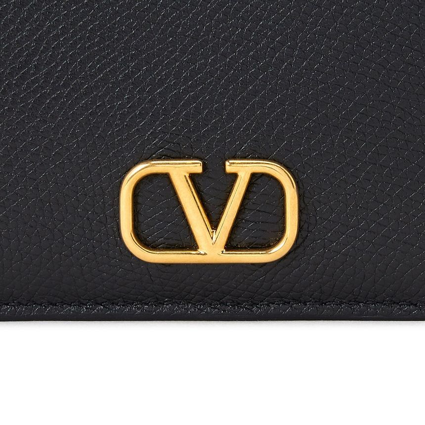 VALENTINO｜HALF-LENGTH WALLETS (6W0P0R39 SNP 0NO / 6W2P0 Valentino V Logo Signature Women's Wallet 6W2P0R39SNP 0NO