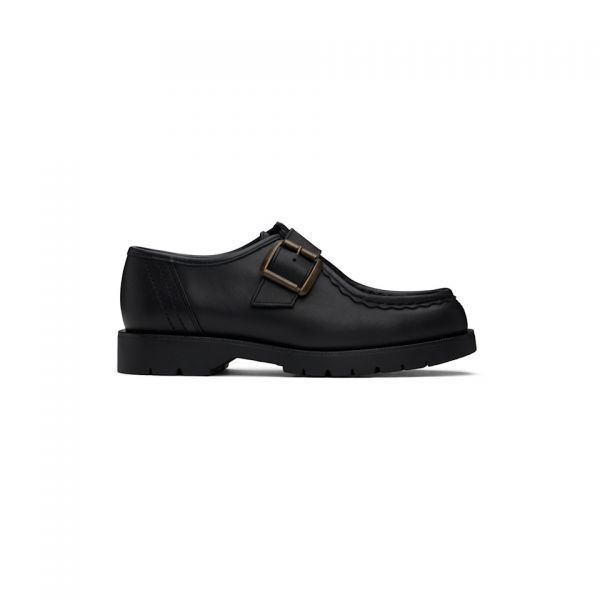 KLEMAN 블랙 콩브아 더비 슈즈는 SS1365378