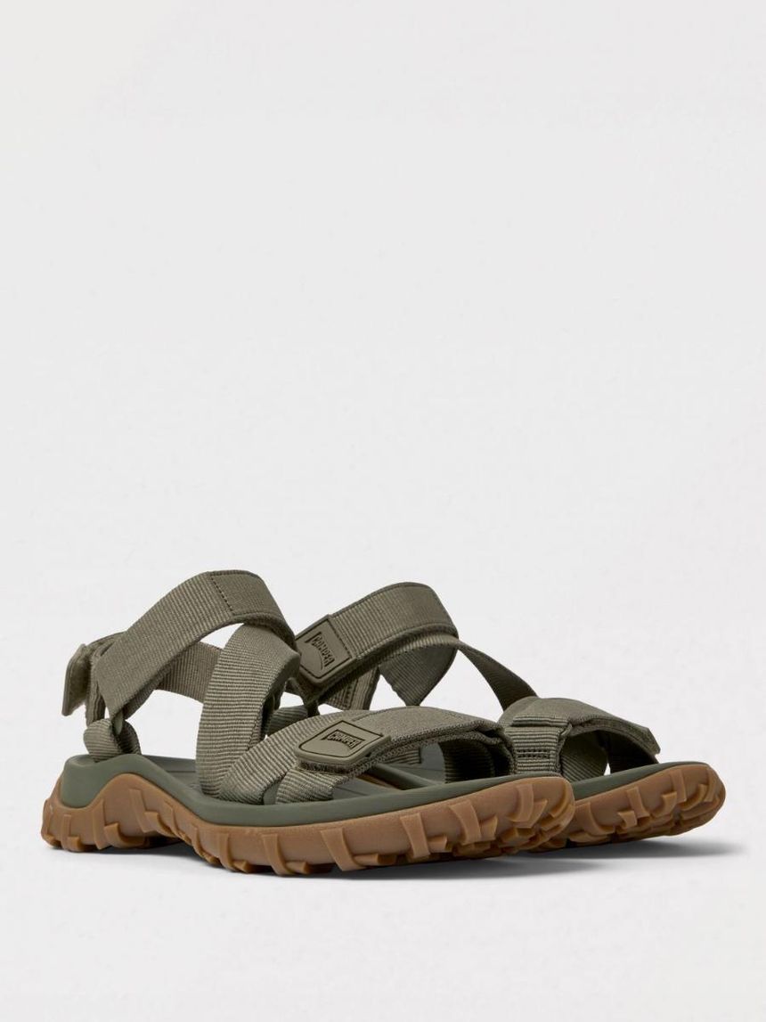 캠퍼 Mens Sandals Camper K101039-004 DRIFT TRAIL SANDAL Green 0 []