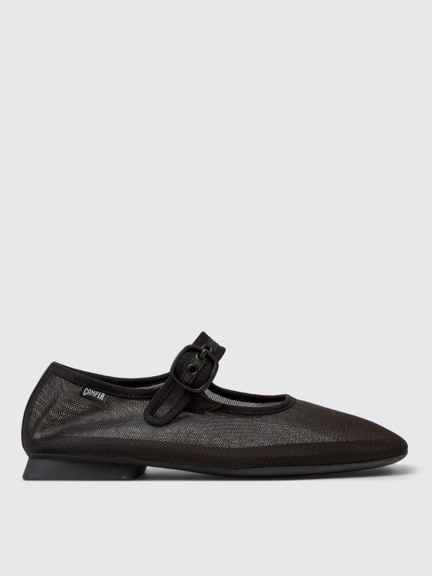 캠퍼 Womans Ballet Flats Camper K201628-003 CASI MYRA Black 0 []