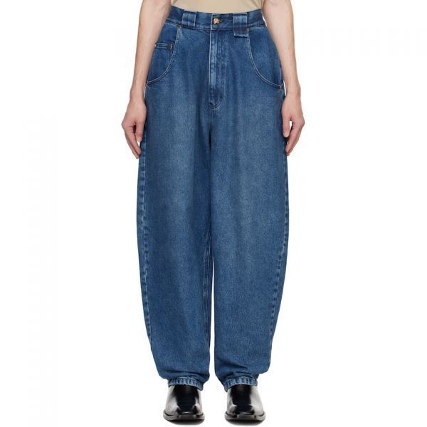 WILLY CHAVARRIA 블루 배드 보이 데님 진 SS1654294