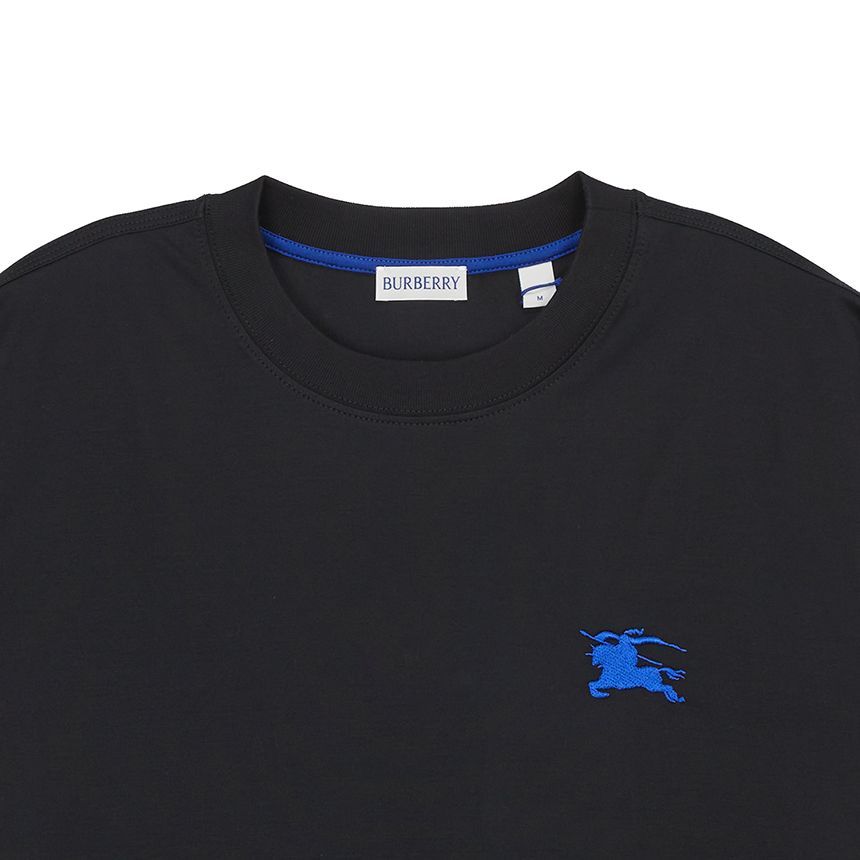 【関税込み】Burberry T-shirts BURBERRY Logo White Cotton T-Shirt (US, Alpha, Small