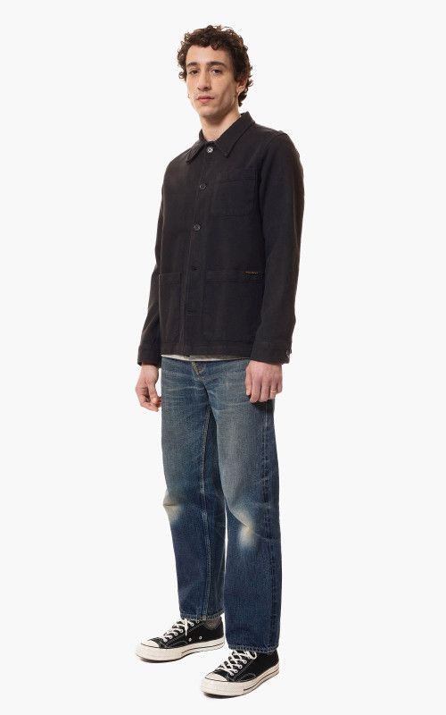 바니 워커 재킷 블랙 BARNEY WORKER JACKET BLACK