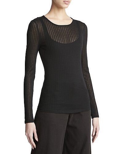 쉬어 니트 탑 Sheer Knit Top