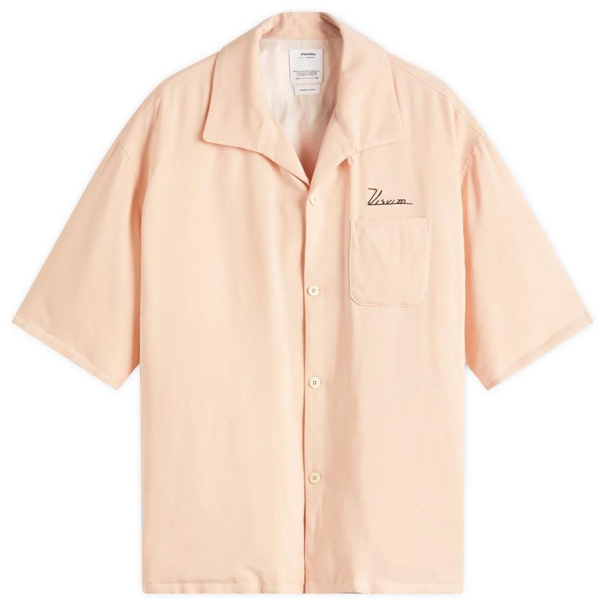 비즈빔 Visvim Grayson Down Short Sleeve Shirt 0125105011010-PNK