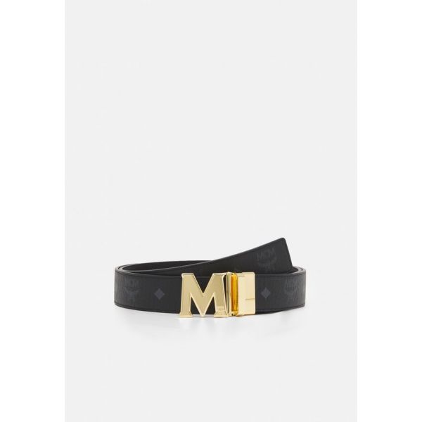 MCM 클라우스 M VISETOS 내 1.5 가역 벨트 - 검은색
