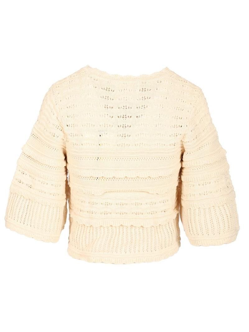 이자벨마랑 에뚜왈  Azelia  Crop Knit Blouse 25PPU0661FA-C1L15E23EC []