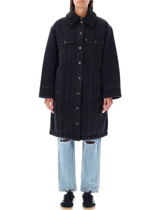 24FW 리바이스 코트 A8753 0012 Nero