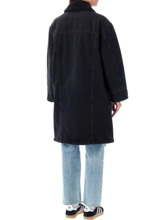 24FW 리바이스 코트 A8753 0012 Nero
