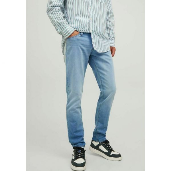 Jack & Jones 잭 존스 글렌 아이콘 - 슬림핏 청바지 블루 데님
