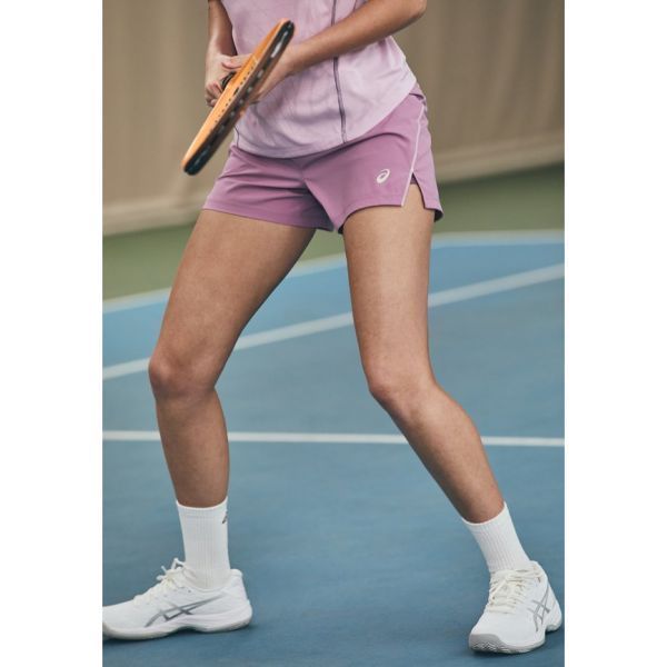ASICS 아식스 파델 코트 쇼트 - 스포츠 반바지 모브