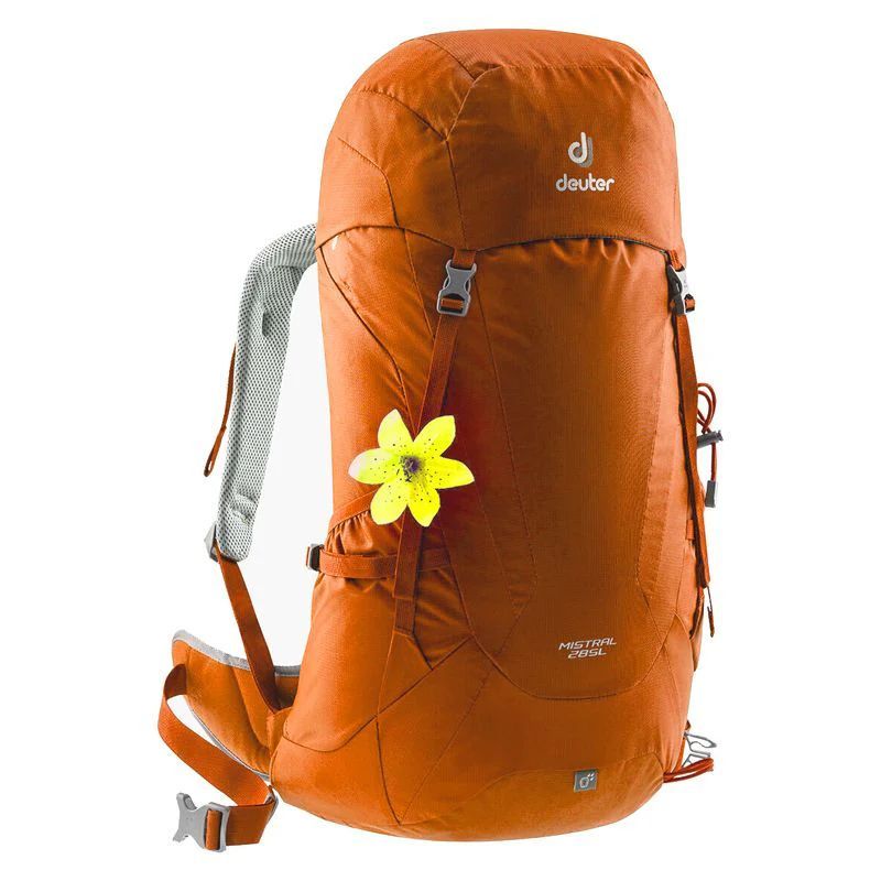 Conti DEUTER ZAINO DONNA MISTRAL 28 SL 6421620ARANCIO