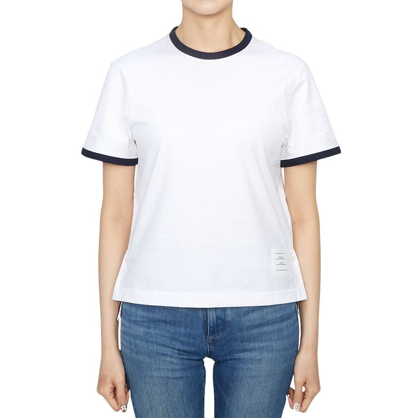 Thom Browne Short Sleeve T-Shirt 00042 100 132353107 | eBay