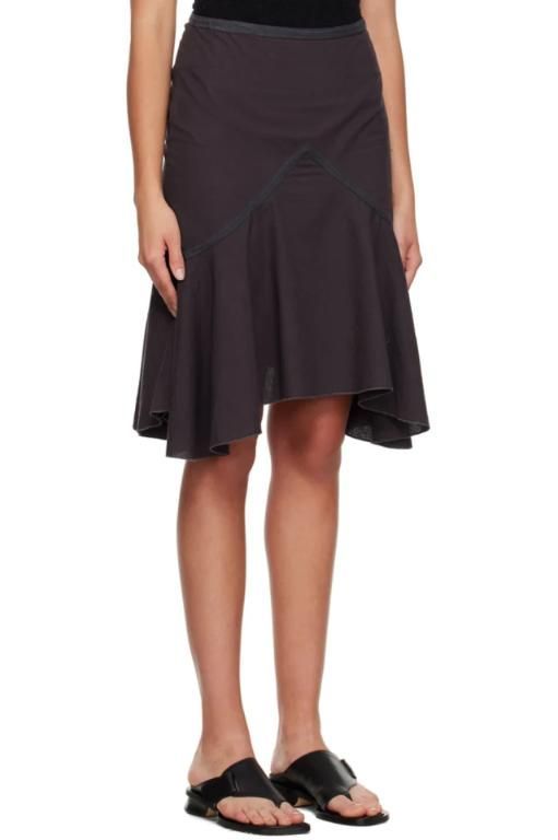 GIMAGUAS 블랙 카리뇨 미디 스커트 CARINO SKIRT TP840674002