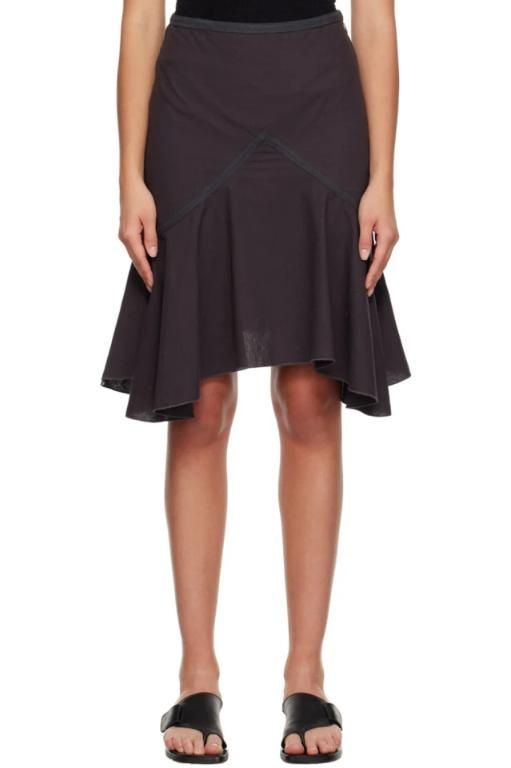 GIMAGUAS 블랙 카리뇨 미디 스커트 CARINO SKIRT TP840674002