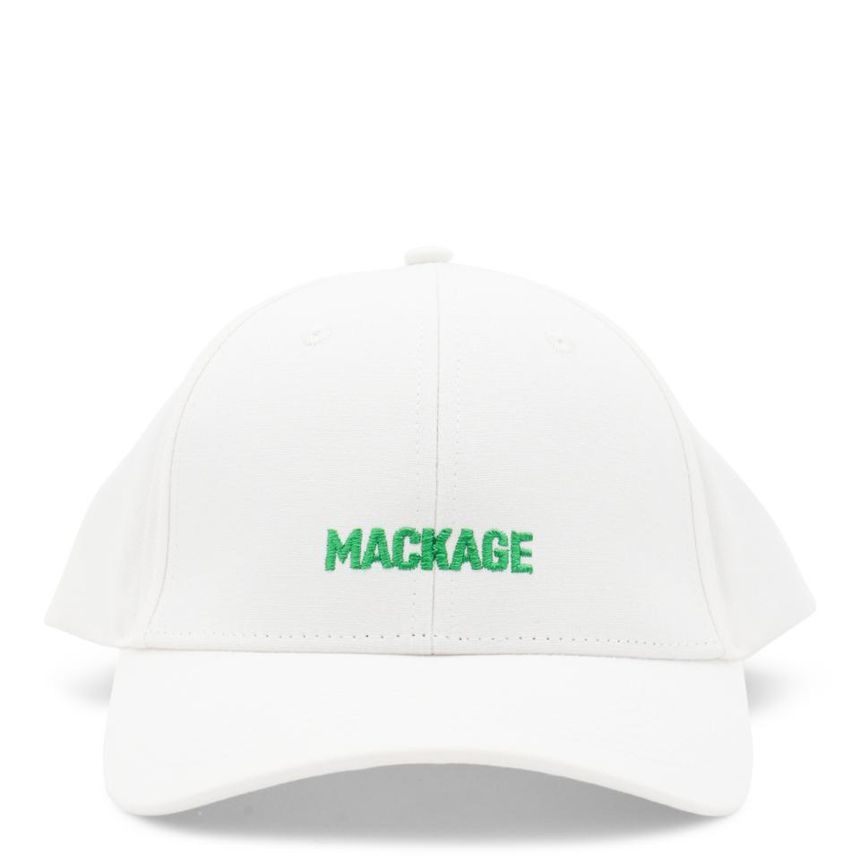 [S27]맥케이지 ANDERSONRC0100 남성 모자 캡 버킷햇 페도라 비니 바라클라바  볼캡 로고 WHITE COTTON HAT