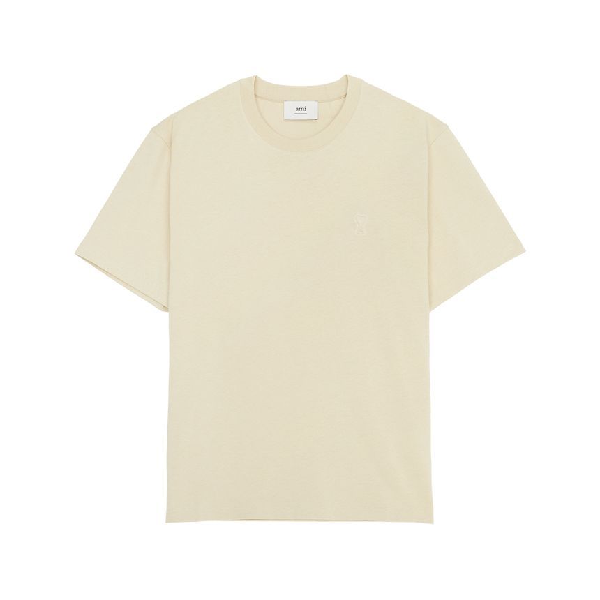 AMI|SHORT-SLEEVED ROUND NECK T-SHIRTS (UTS024 726 721) AMI Short Sleeve T-Shirt UTS027 726 725 132505536 | eBay