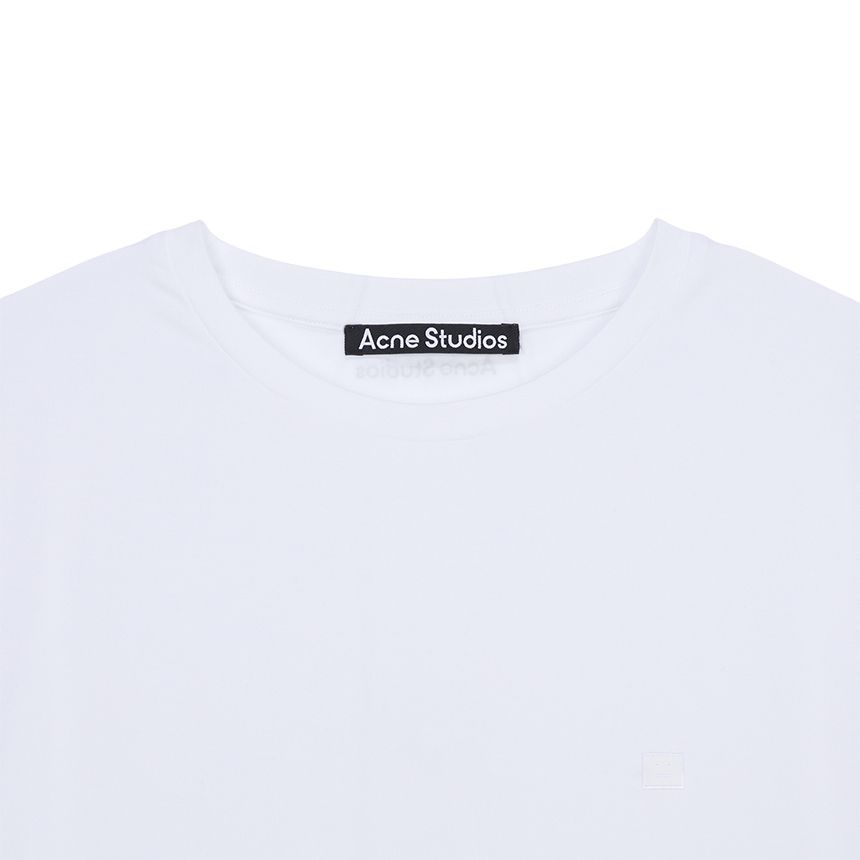 Acne Studios｜ (CL0309 183) Acne Studios - Eram U Face S/S T-Shirt in Optic White