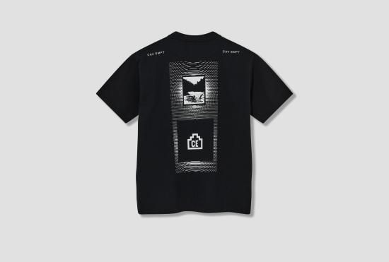 25SS 카브엠트 반팔 티셔츠 VH THE SATURN CIRCUS T CES27T17 블랙