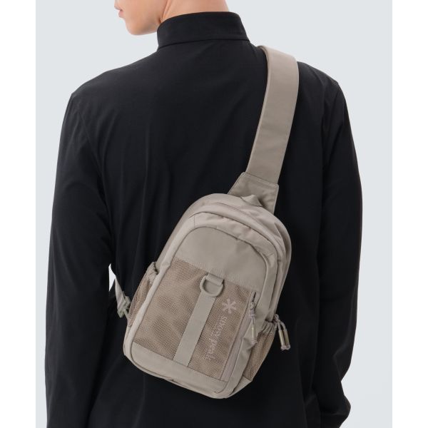 SNOWPEAK 스노우피크 윈젤 슬링백 7L (S25SUFBG01) Beige Gray