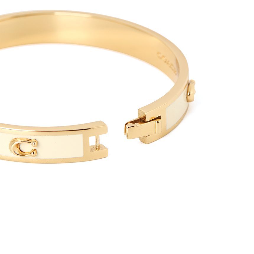 COACH レディース 雑貨 422719 GLD 100 Coach Signature Women's Bangle Bracelet 422719 GLD 100