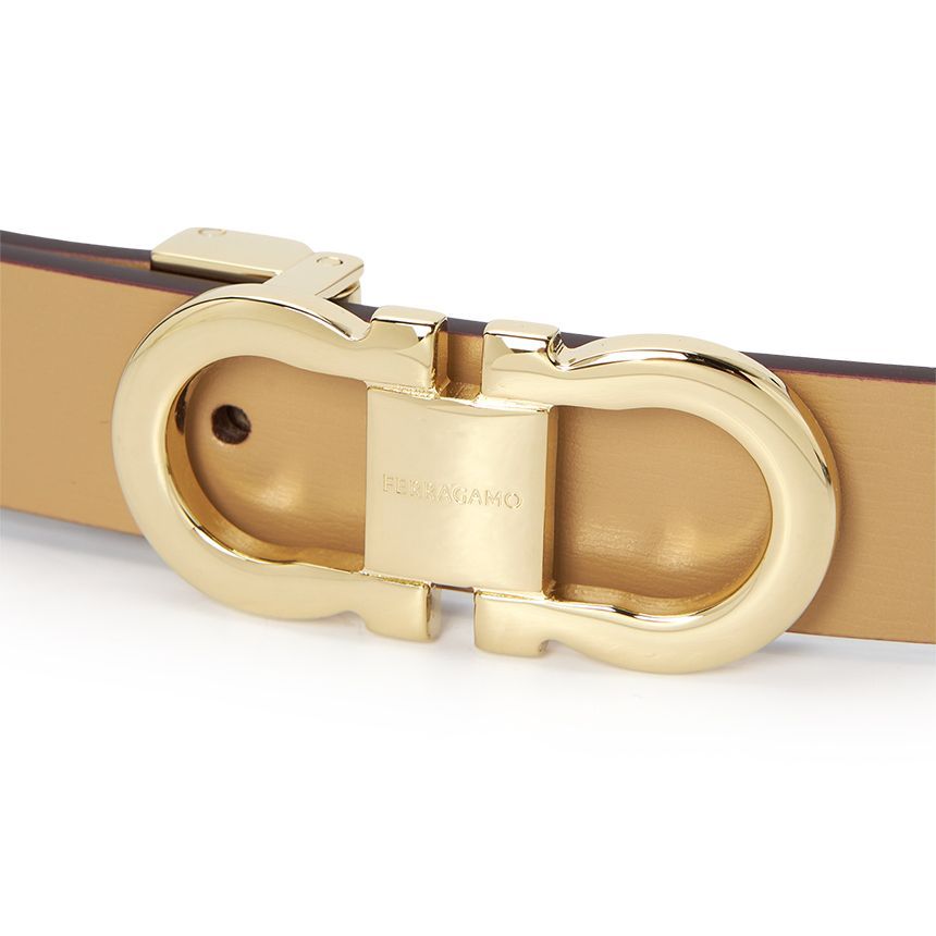 Salvatore Ferragamo Gancini Women's Reversible Belt 230294