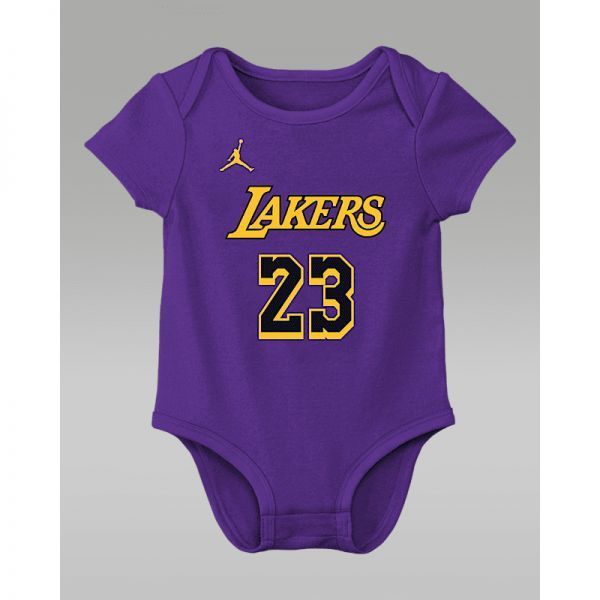 나이키 르브론 제임스 로스엔젤레스 LA 레이커스 베이비 나이키 조던 NBA 바디슈트 올인원 9Y2I1NBDY LAL