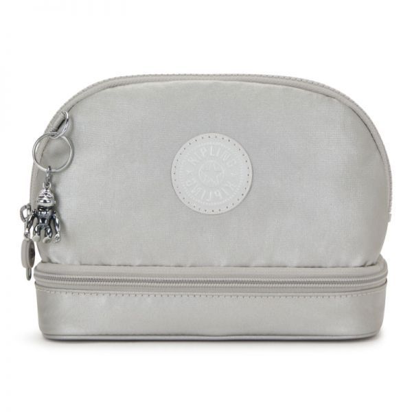 Kipling 킵링 베이직 플러스 멀티 키퍼 대형 파우치 브라이트 메탈릭 2606962