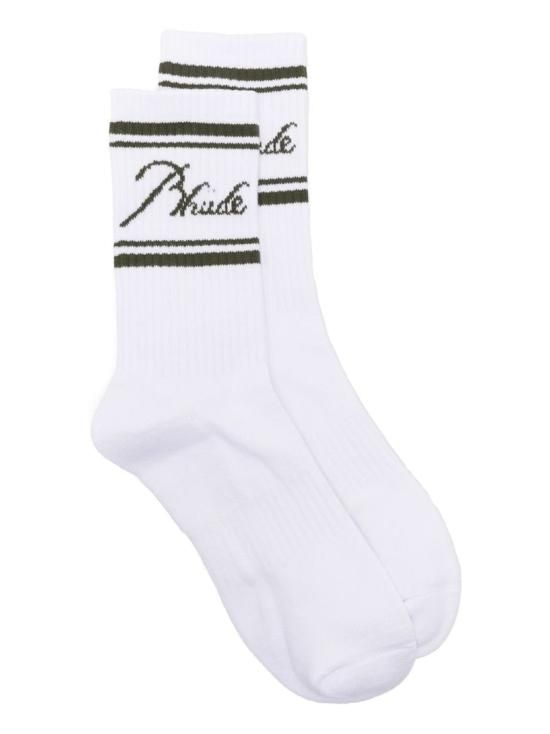 25SS 루드 양말 RHPS25SO03117 WHITEOLIVE
