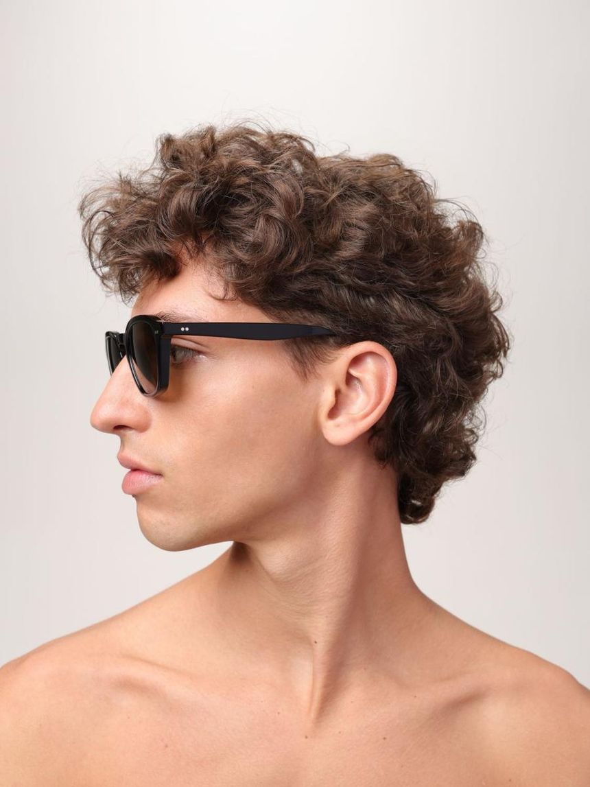 올리버 피플스 Mens Sunglasses Oliver Peoples 5580SU Black 1731GN []