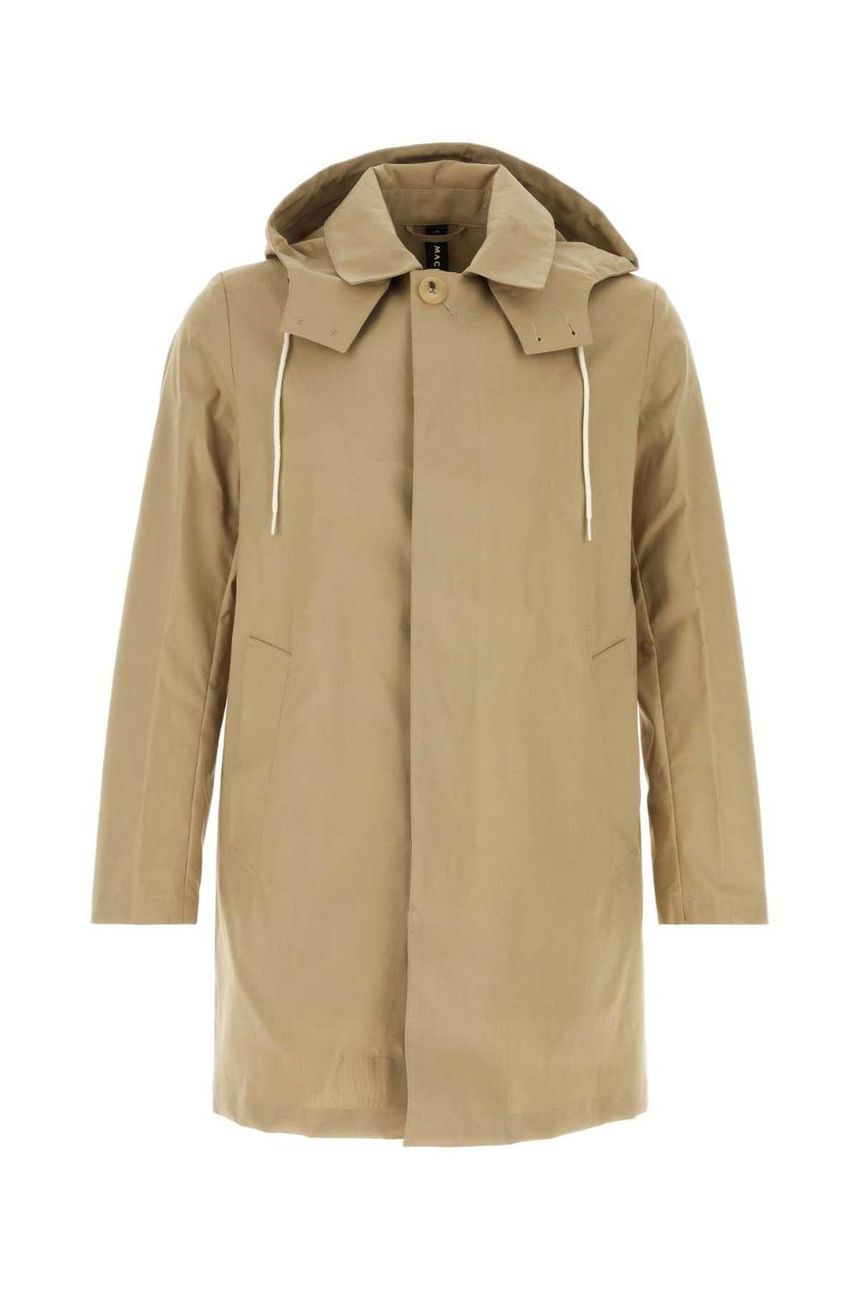 MACKINTOSH Beige cotton Cambridge raincoat MO6764 FAWN