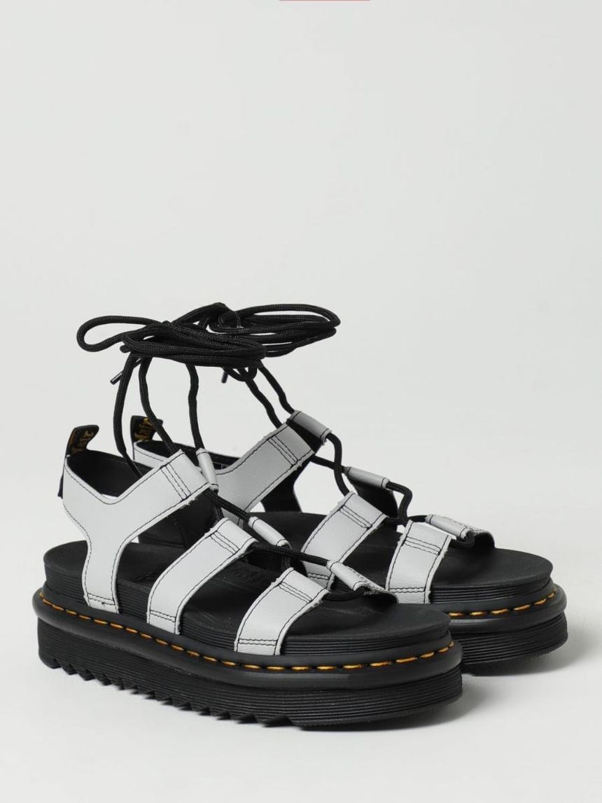 닥터마틴 Womans Flat Sandals Dr  Martens 31617020 Grey GREY []