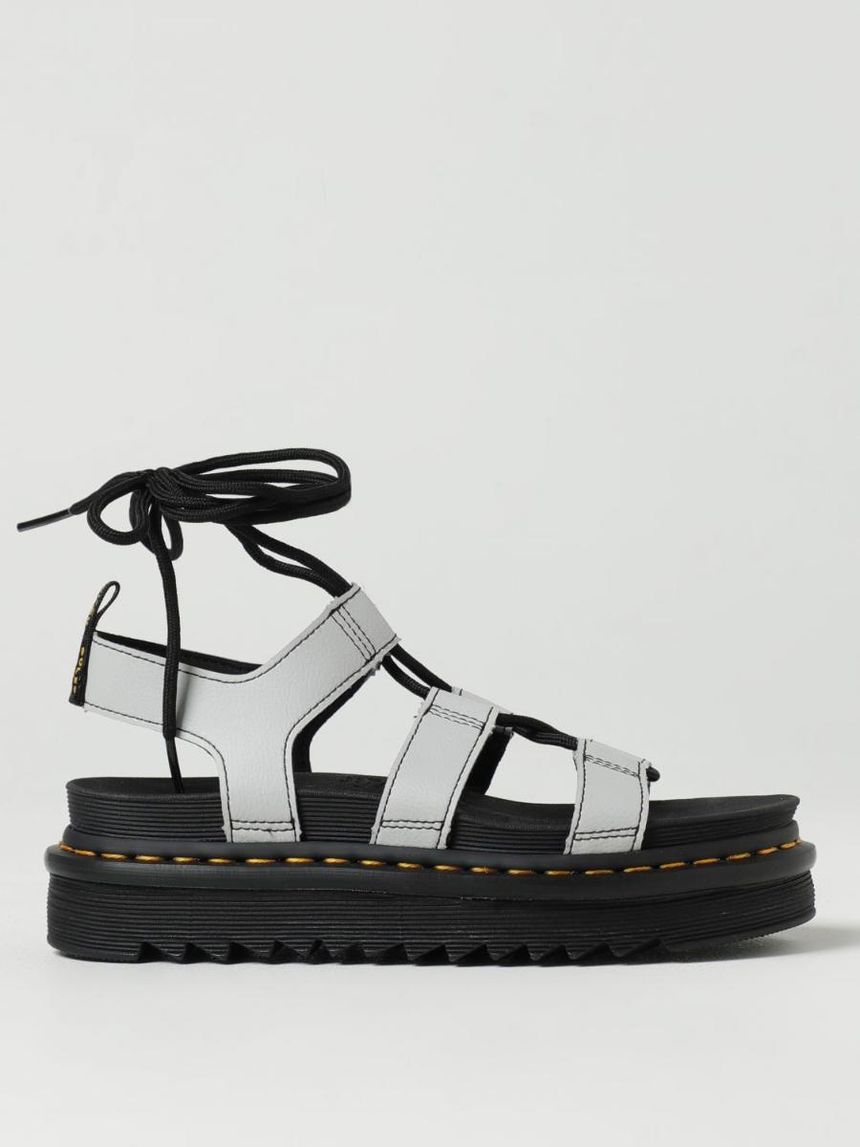 닥터마틴 Womans Flat Sandals Dr  Martens 31617020 Grey GREY []