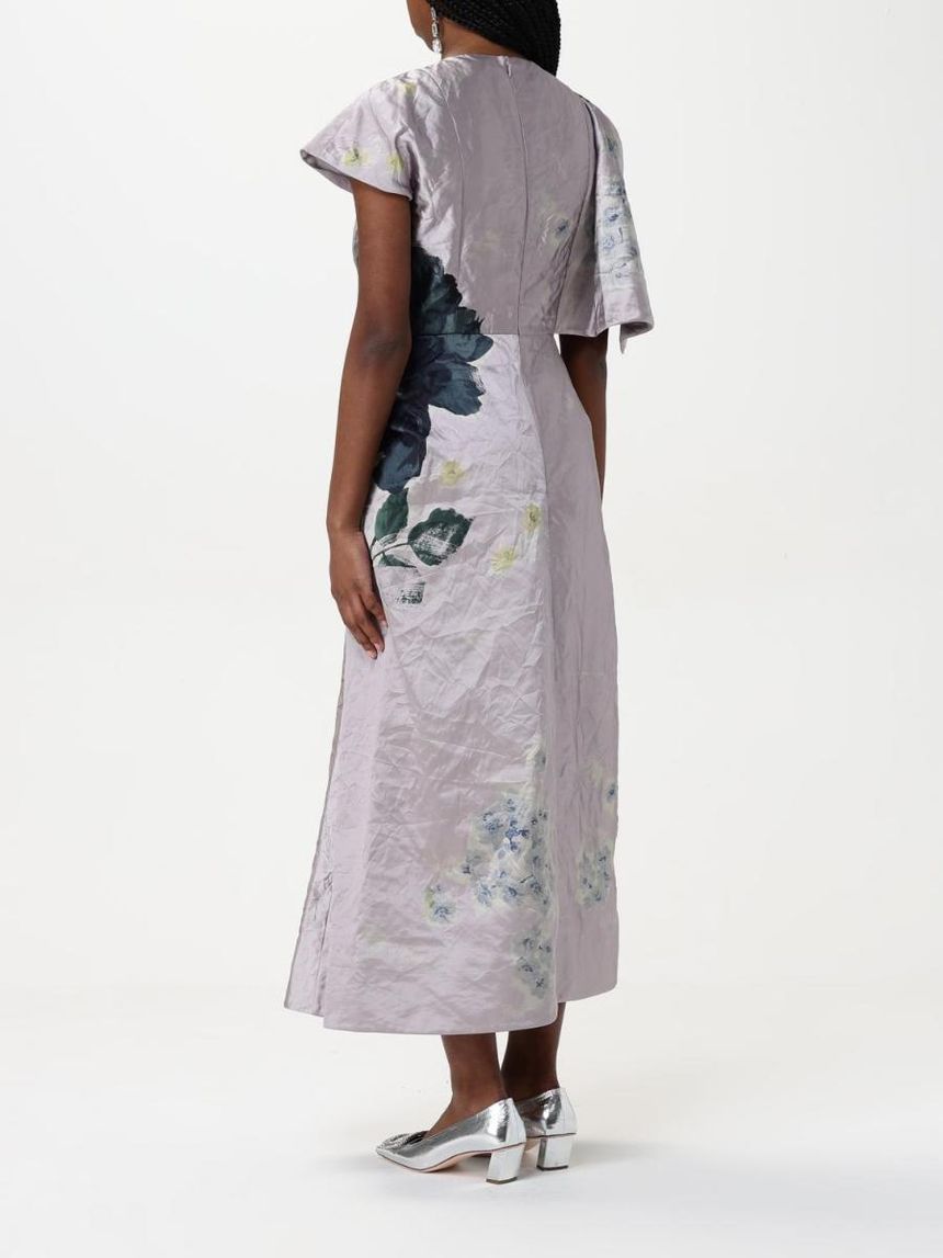 에르뎀 Womans Dress Erdem PS25D28LMTS C_259 MARGOT FLORAL LILAC []