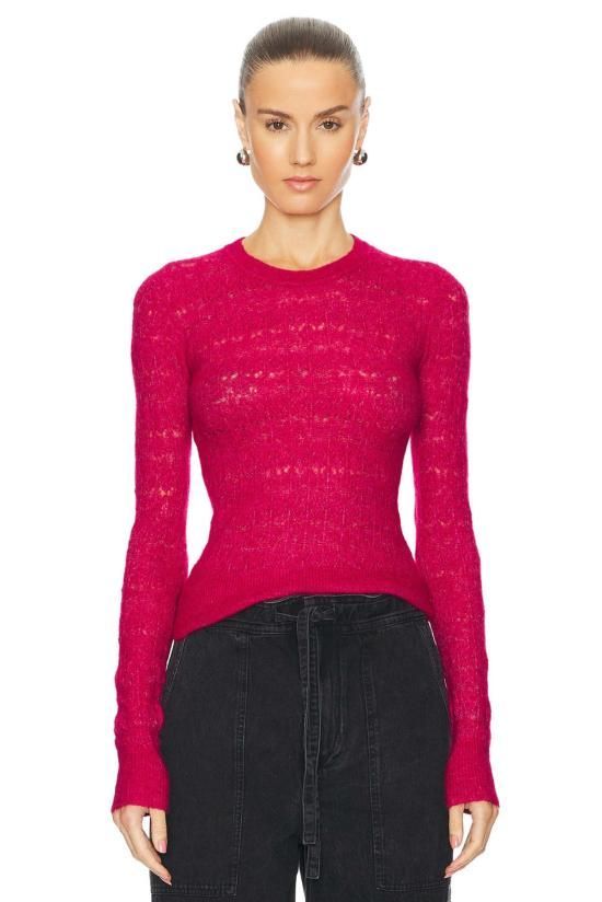 이자벨마랑에뚜왈 스웨터 Isabel Marant Etoile Acia 풀오버 라즈베리