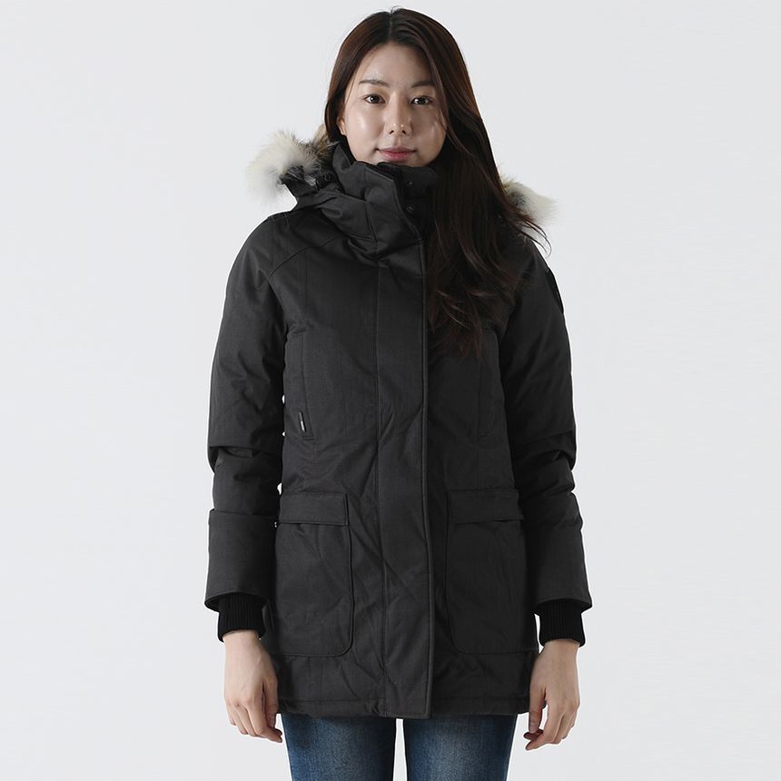 CARLA 칼라 여성 패딩자켓(다크그레이)