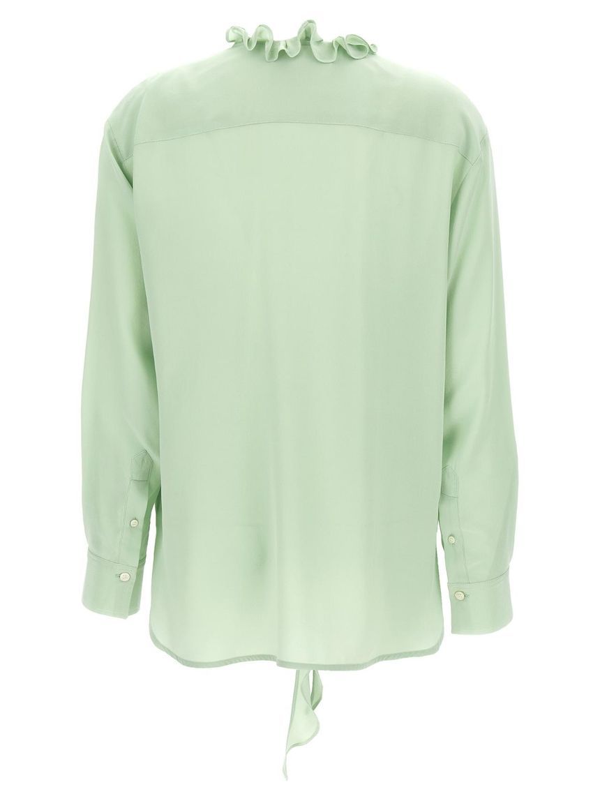 VICTORIA BECKHAM 'Ruffle' blouse 1125WSH006158AJADE
