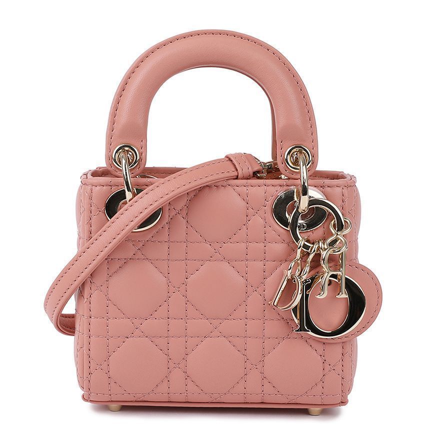 디올(Dior) | 디올 레이디 디올 마이크로백 로즈 | 트렌비