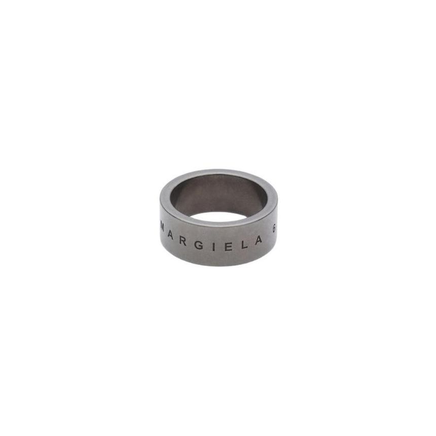 MM6 메종 마르지엘라 미니멀 로고 링 팔라듐 SM6UQ0036SV0186952