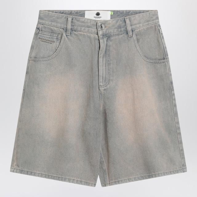 NEW AMSTERDAM SURF ASSOCIATION Faded beige denim bermuda shorts 2501052001DE/Q_NEWA-DU