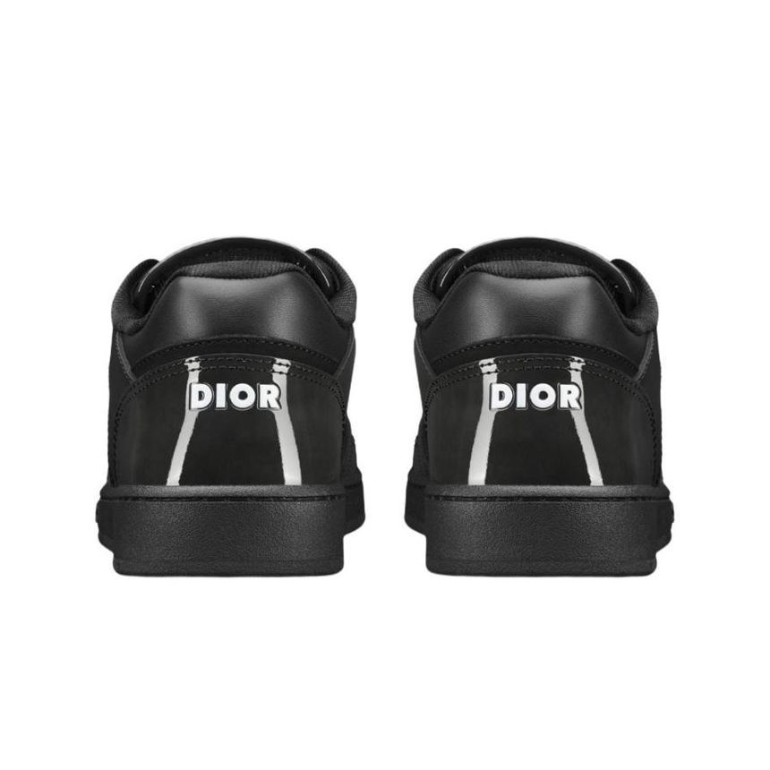 디올 B27 로우탑 스니커즈 블랙 페이턴트 오블리크 JP8
