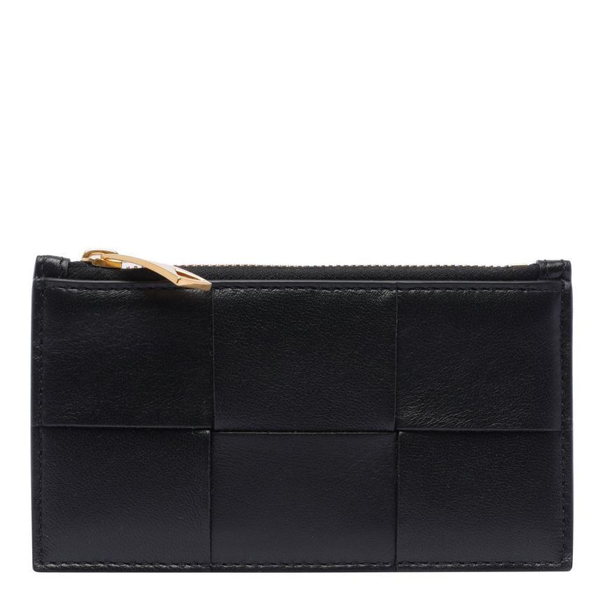 보테가 베네타 815623VCQC48425 CASSETTE ZIP CARD HOLDER