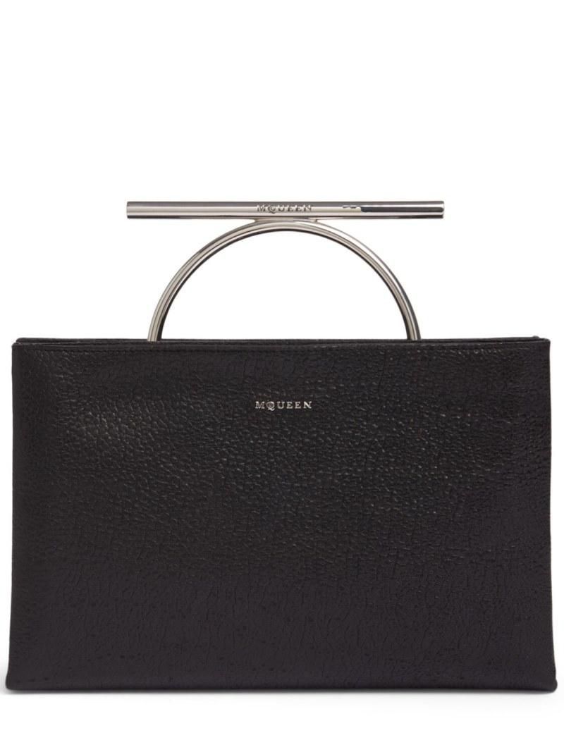 알렉산더 맥퀸 MCQUEEN TBAR 레더 클러치 B0061315134